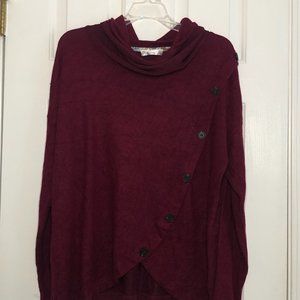 Burgundy sweater